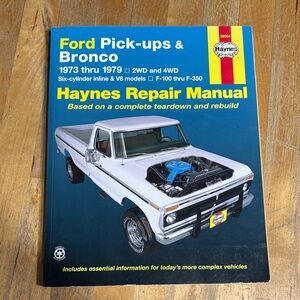 1973-1979 Ford Pick-ups & Bronco Haynes Repair Manual